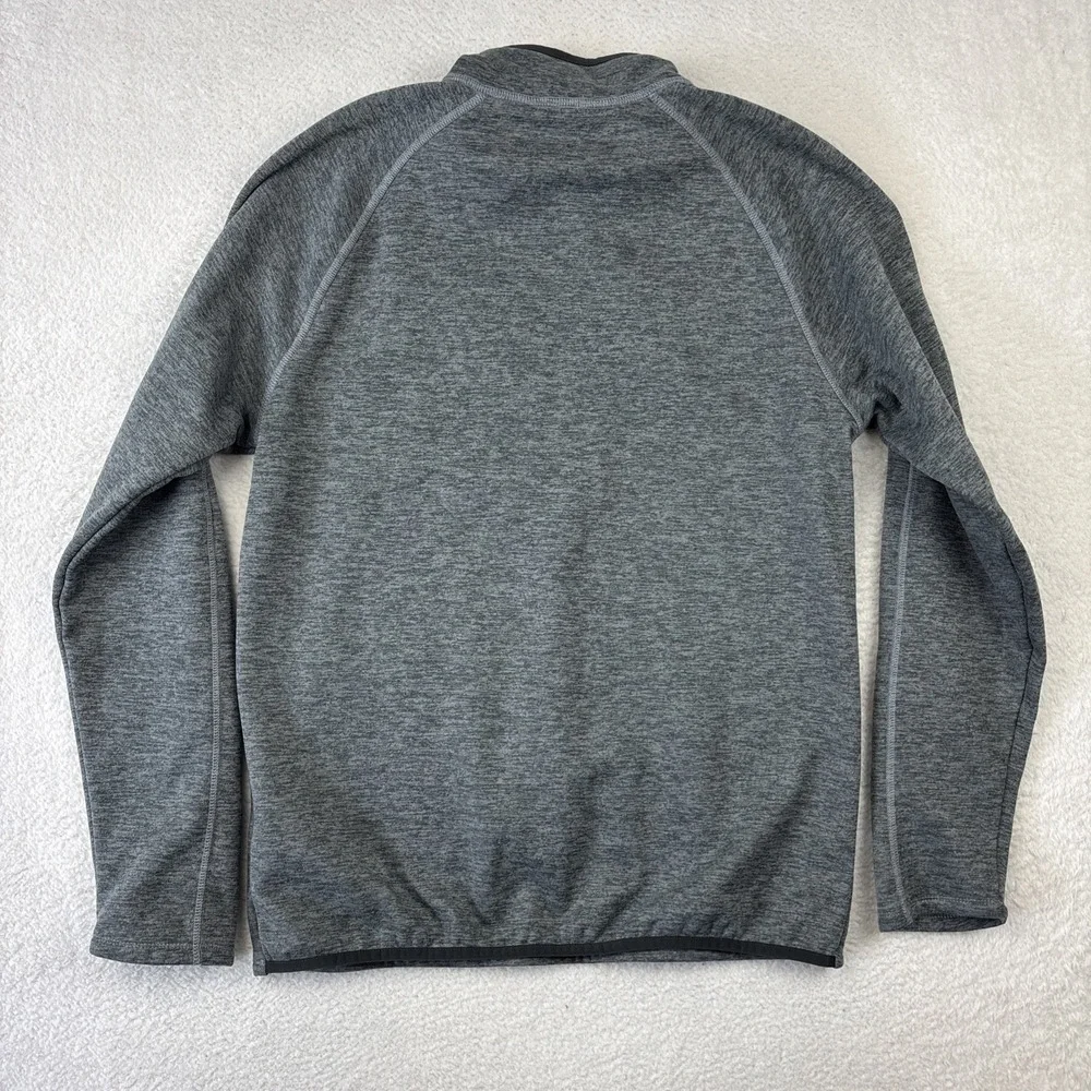 THE NORTH FACE Canyonlands 1/2 Zip Fleece Jacket Mens Large Gray Fleece Stretch